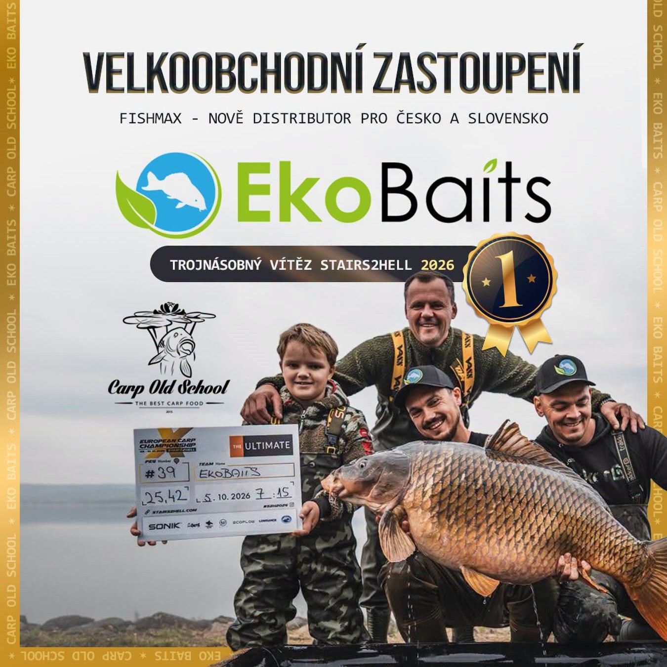 Veľkoobchod EKO Baits a Carp Old School: distribútorom je Fishmax