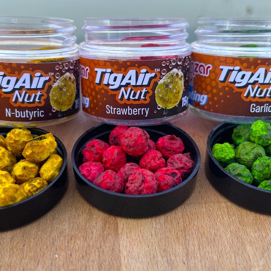 Plávajúce tigrí orech: unikátna nástraha na ryby