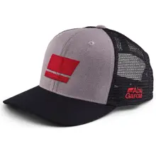 ABU GARCIA - Šiltovka Flag Trucker Cap Grey Black