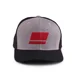 ABU GARCIA - Šiltovka Flag Trucker Cap Grey Black