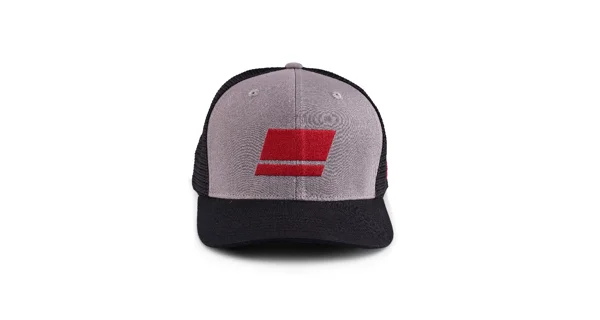 ABU GARCIA - Šiltovka Flag Trucker Cap Grey Black
