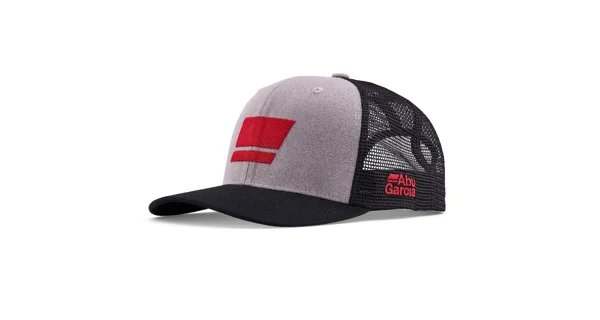ABU GARCIA - Šiltovka Flag Trucker Cap Grey Black