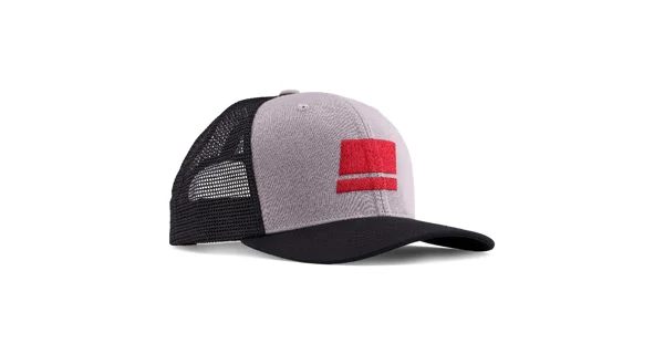 ABU GARCIA - Šiltovka Flag Trucker Cap Grey Black