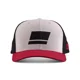 ABU GARCIA - Šiltovka Flag Trucker Grey Red Black