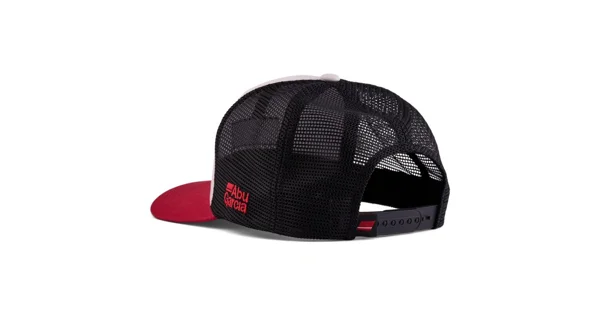 ABU GARCIA - Šiltovka Flag Trucker Grey Red Black