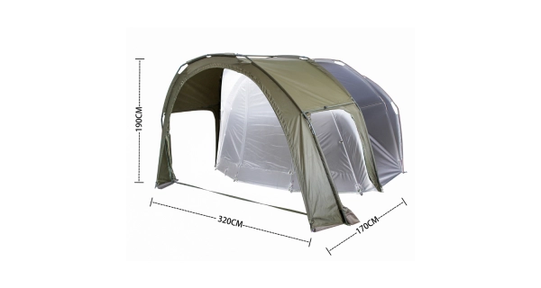 ANACONDA - Predĺženie na bivak Cusky Prime Dome 190 Lounge Cap
