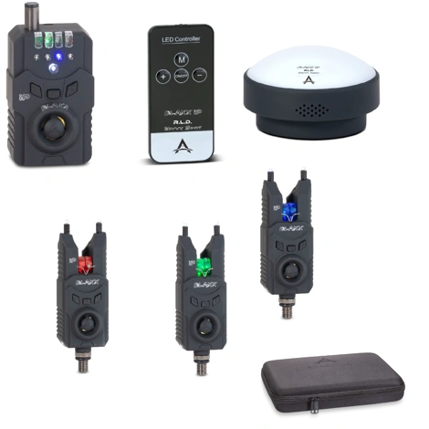 ANACONDA - Sada hlásičov s príposluchom a svetlom do bivaku 3+1 Blaxx IP PRO