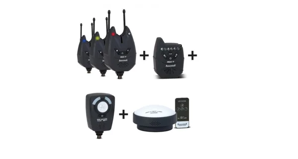 ANACONDA - Set Signalizátorov Profi Nighthawk MGX-7 2+1