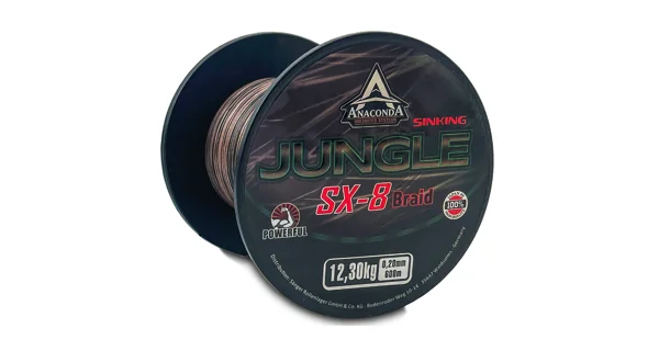 ANACONDA - Šnúra Jungle SX-8 0,20 mm 12,3 kg 600 m