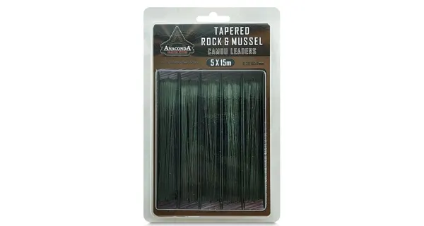 ANACONDA - Ujímaný šokový vlasec 0,30-0,57 mm 5x15 m Camou Green