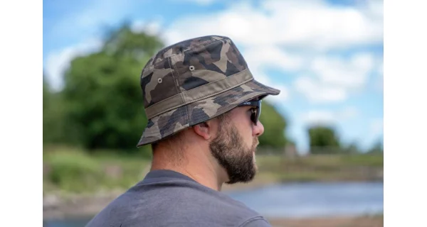 AVID - Klobúk Distortion Dark-Camo Bucket Hat