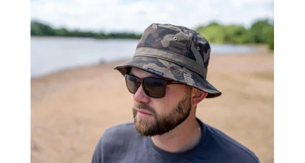 AVID - Klobúk Distortion Dark-Camo Bucket Hat