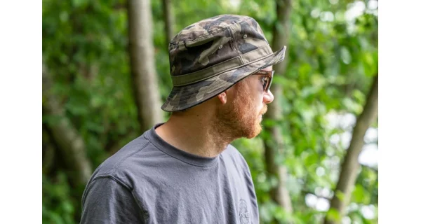 AVID - Klobúk Distortion Dark-Camo Bucket Hat