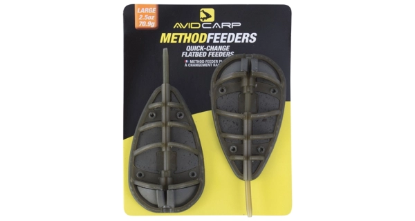 AVID - Kŕmidlo Carp Method Feeder Large 2,5 oz 2 ks