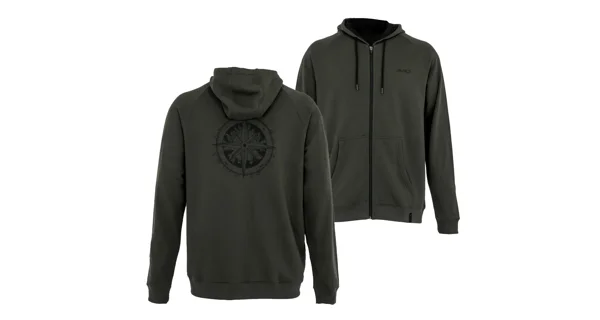 AVID - Mikina Bearing Zip Hoodie Green veľ. 2XL