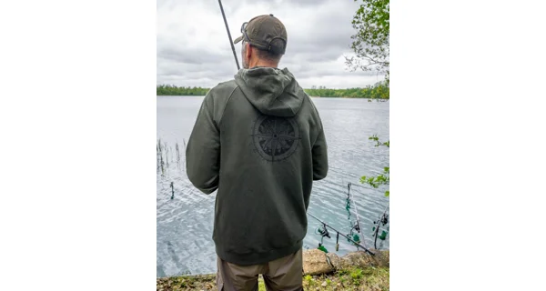 AVID - Mikina Bearing Zip Hoodie Green veľ. 3XL
