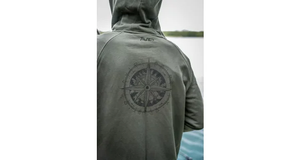 AVID - Mikina Bearing Zip Hoodie Green veľ. M