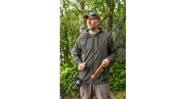 AVID - Mikina Bearing Zip Hoodie Green veľ. XL