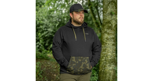 AVID - Mikina Carp Minimal Hoodie Black veľ. XL