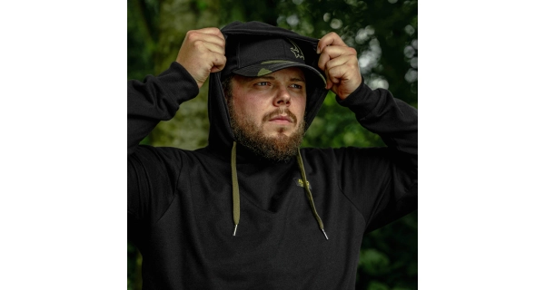 AVID - Mikina Carp Minimal Hoodie Black veľ. XL