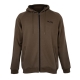 AVID - Mikina Compound Zip Hoodie Peat Brown veľ. 3XL