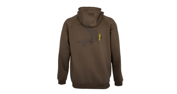 AVID - Mikina Compound Zip Hoodie Peat Brown veľ. S
