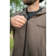 AVID - Mikina Compound Zip Hoodie Peat Brown veľ. S