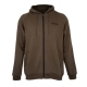 AVID - Mikina Compound Zip Hoodie Peat Brown veľ. XL