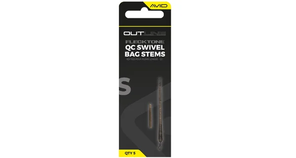 AVID - Montáž Outline FleckTone QC Swivel Bag Stems Short 5 ks