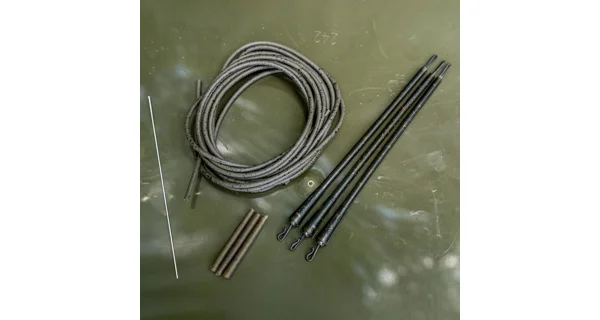 AVID - Montáž QC Swivel Bag Stem Tungsten Tubing Kit 3 ks