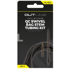 AVID - Montáž QC Swivel Bag Stem Tungsten Tubing Kit 3 ks