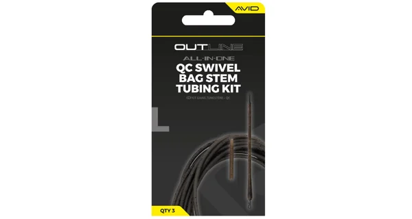 AVID - Montáž QC Swivel Bag Stem Tungsten Tubing Kit 3 ks
