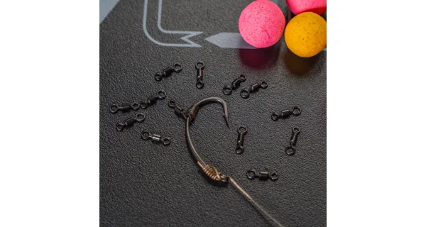 AVID - Obratlík Outline Mirco Hookbait Swivel veľ. 17 20 ks