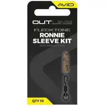 AVID - Obratlík s krúžkom a prevlek Outline FleckTone Ronnie Sleeve Kit 10 ks
