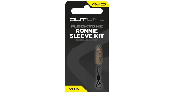 AVID - Obratlík s krúžkom a prevlek Outline FleckTone Ronnie Sleeve Kit 10 ks
