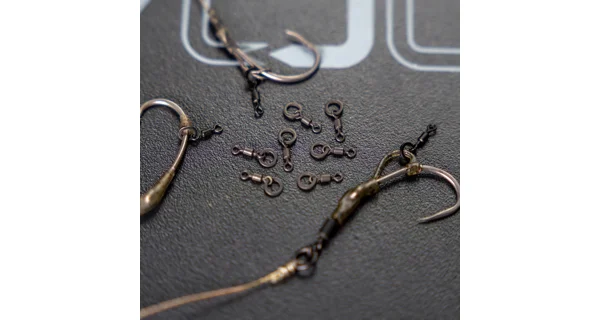 AVID - Obratlík s krúžkom Outline Mirco Ringed Hookbait Swivel vel.19 20 ks