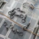 AVID - Obratlík s krúžkom Outline Ring Swivel veľ. 7 10 ks