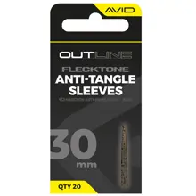 AVID - Prevleky proti zamotaniu Outline FleckTone Anti-Tangle Sleeve 30 mm 20 ks