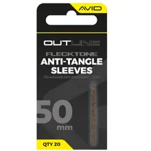 AVID - Prevleky proti zamotaniu Outline FleckTone Anti-Tangle Sleeve 50 mm 20 ks
