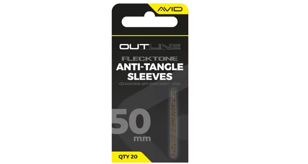 AVID - Prevleky proti zamotaniu Outline FleckTone Anti-Tangle Sleeve 50 mm 20 ks