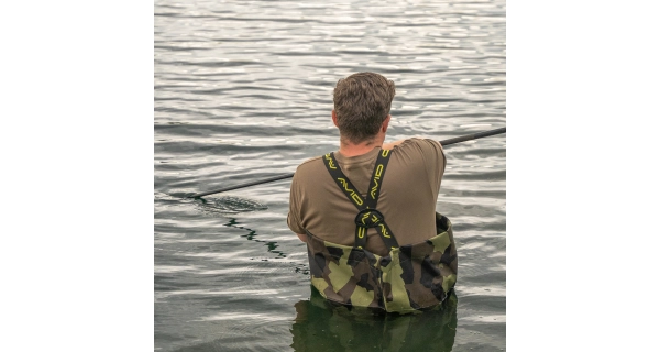 AVID - Prsačky Distortion Camo Chest Waders veľ. 44