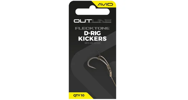 AVID - Rovnátka Outline FleckTone D-Rig Kicker 10 ks