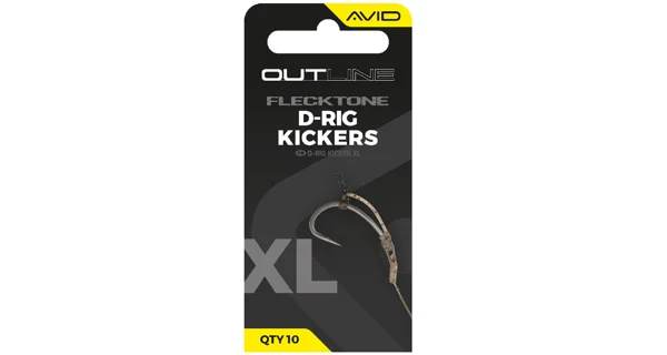 AVID - Rovnátka Outline FleckTone D-Rig Kicker XL 10 ks