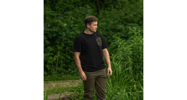 AVID - Tričko Cargo T-Shirt Black veľ. L