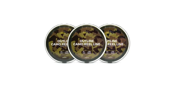 AVID - Vlasec Outline Camo Reel Line 0,33 mm 6,8 kg 1000 m