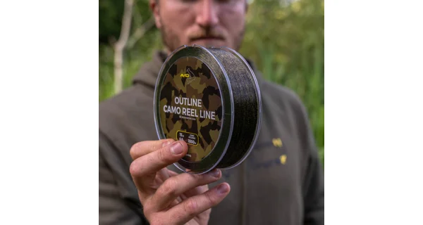 AVID - Vlasec Outline Camo Reel Line 0,37 mm 8,1 kg 1000 m