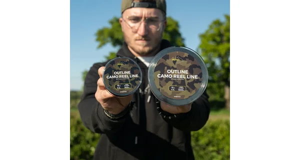 AVID - Vlasec Outline Camo Reel Line 0,37 mm 8,1 kg 1000 m