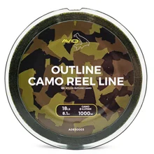 AVID - Vlasec Outline Camo Reel Line 0,37 mm 8,1 kg 1000 m