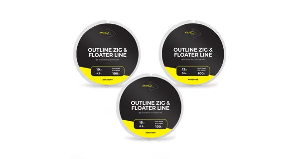 AVID - Vlasec Outline Zig & Floater Line 0,26 mm 10 lb 100 m