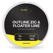 AVID - Vlasec Outline Zig & Floater Line 0,26 mm 10 lb 100 m AVID - Vlasec Outline Zig & Floater Line 0,26 mm 10 lb 100 m